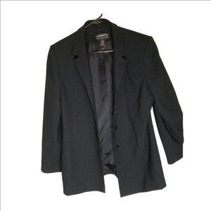 Liz Claiborne Blazer/ Black/ Size :12 / 3 buttons on each sleeve